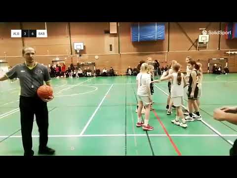Turnier Lund 2024 wu12, Alvik Basket vs BASS Berlin, 3rd game