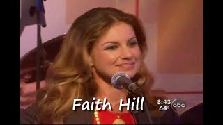 Faith Hill 10-5-05 GMA Concert Series