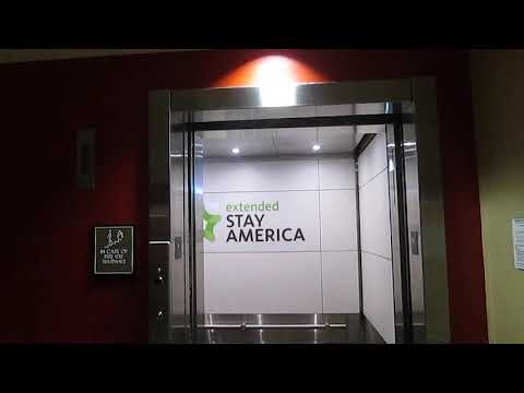 1998 Schindler 321A Hydraulic elevator @ Extended Stay America, Lionville PA (After the Mod)