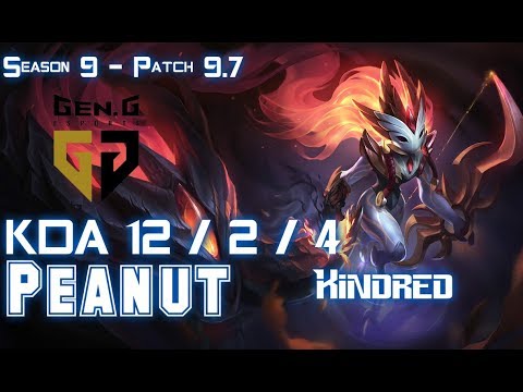 Gen Peanut KINDRED vs TALIYAH Jungle - Patch 9.7 KR Ranked