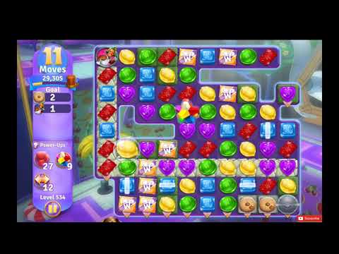 Wonka's World of Candy Level 534 NO BOOSTERS - A S GAMING ✔