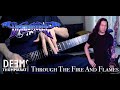 Dragonforce - Through the fire and flames ( Full Guitar Cover ) By Deem Thummarat