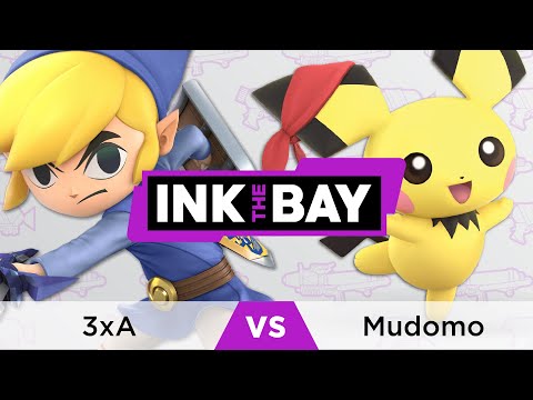 Ink the Bay 2 - Losers Semi-Final: 3xA (Toon Link) vs. Mudomo (Pichu)