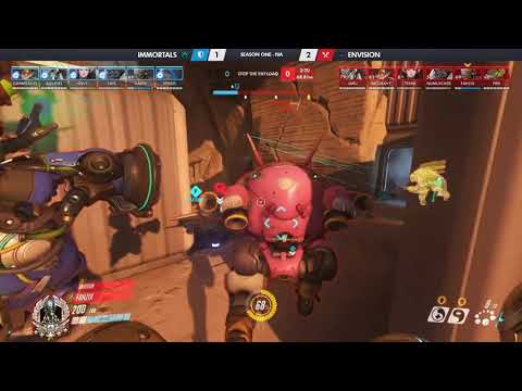 Agilities 6k Immortals vs Envision - Overwach Contenders