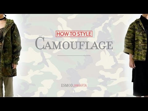 ESMOD Jakarta | How To Style #02 : Camouflage!