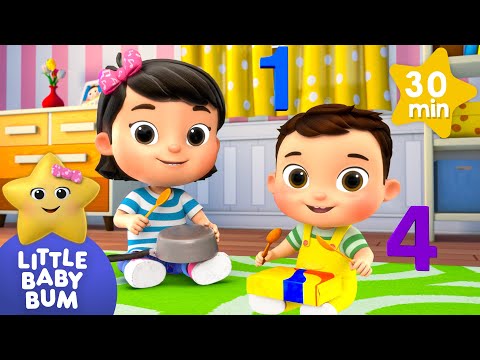 Mia slår på trommen | Little Baby Bum Norsk | Tegneserier og barnerim for barn