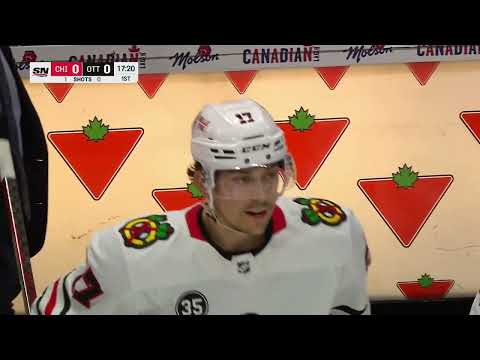NHL Hit - Blackhawks @ Senators - Kelly vs Murphy - 12/03/2022