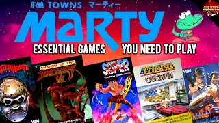 Top 20 FM Towns/Marty Games of All Time (Time Stamps) #fmtowns #fmtownsmarty #retrogames