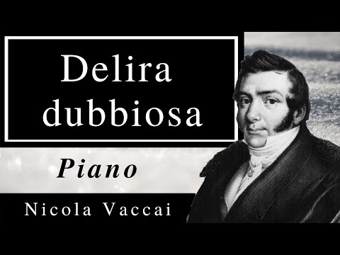 Delira dubbiosa (N.Vaccai) Karaoke / Piano accompaniment