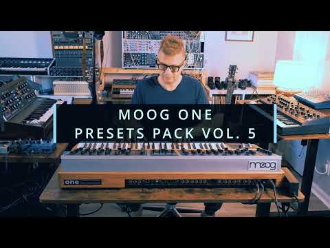 50 New MOOG ONE Presets - Custom Sound Pack V by Caught In Joy