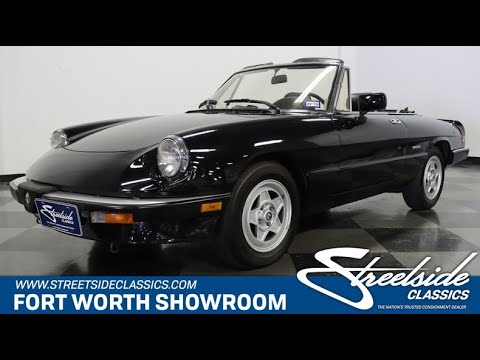 1986 Alfa Romeo Spider Veloce (CC-1362078) for sale in Ft Worth, Texas