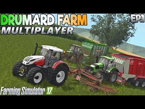 Drumard Farm Multiplayer - Farming Simulator 17 -  Ep.1