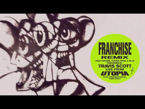 , title : 'Travis Scott feat. Future, Young Thug & M.I.A. - FRANCHISE (REMIX - Official Audio)'