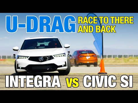 U-DRAG: Acura Integra vs. Honda Civic Si