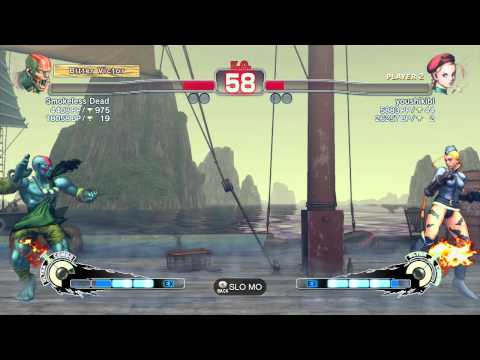 SSFIVAE~ Dhalsim (Smokeless Dead) vs. Cammy (youshikibi) HD