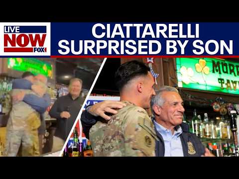 Video | Ciattarelli surprised by Army son day before New Jersey election
