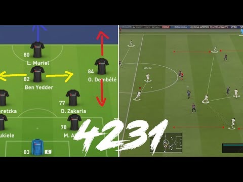 Why 4231 is the most stable formation/meta to give you wins (TACTICS) - FIFA 19 Ultimate Team