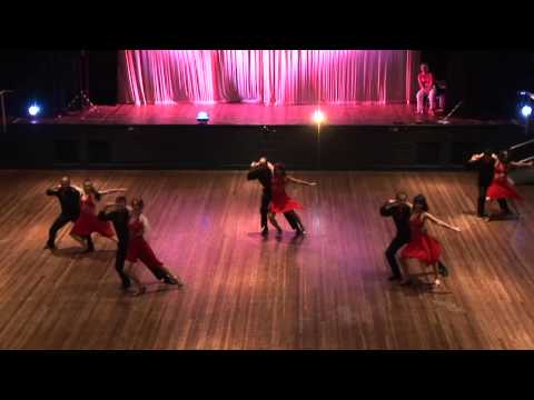 2011 Ceroc Christmas Party - "Breathe" Advanced Routine Performance