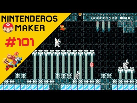 Nintenderos Maker #101 | Dry Bones Cave [Optional Coins]