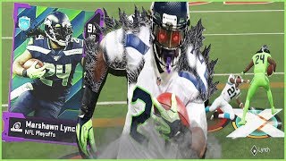 Marshawn Lynch LITERALLY Activates Beast Mode In Madden 20!