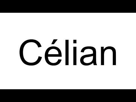 How to Pronounce Célian (French)