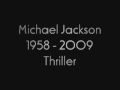 Michael Jackson - Thriller (2003 Radio Edit) 