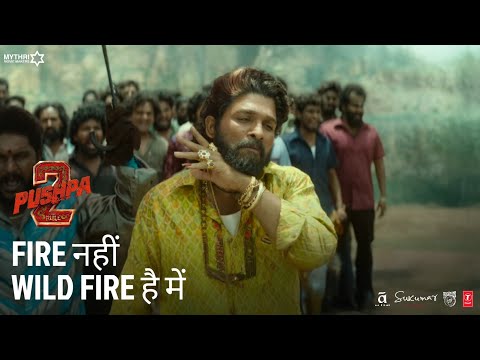 Wildfire | Pushpa 2 (Hindi) Dialogue Promo | Allu Arjun, Rashmika Mandanna, Fahadh Faasil | Sukumar