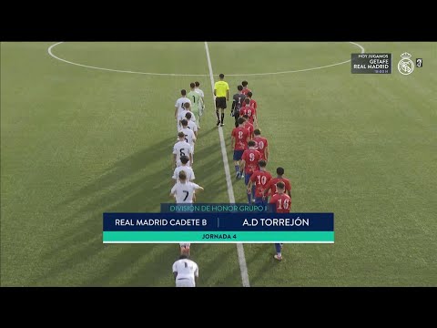 Real Madrid Cadete B - A.D. Torrejón (J4 - División de Honor Cadete)
