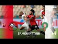 ? SALAH en HAKIMI strijden om ticket HALVE FINALE | Samenvatting Egypte - Marokko
