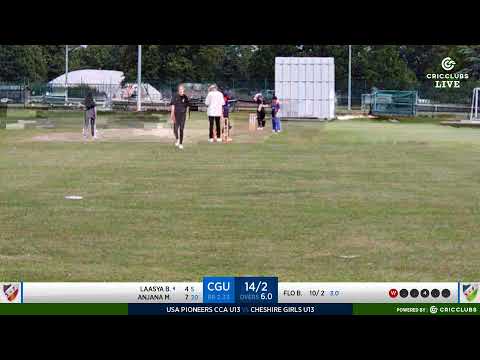 2023 UK Girls U13 - USA Pioneers CCA U13 Vs Cheshire Girls U13