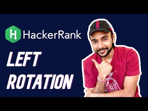 Array Left Rotation Juggling Algorithm