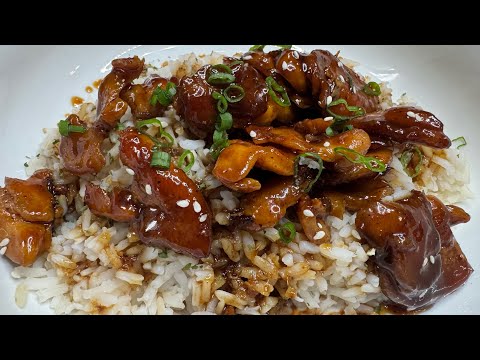 Easy Bourbon Chicken at Home