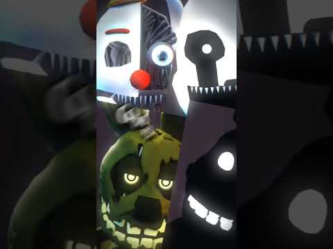 Ennard vs Nightmarrione vs Springtrap vs Shadow Bonnie#SPRINGTD#FNAF#EDIT#FNTD