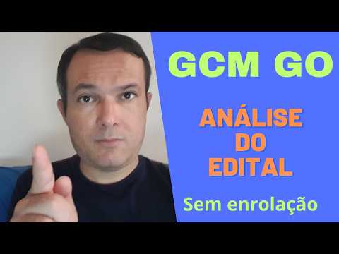 Concurso Guarda Municipal de Caldas Novas GO - Análise do edital SEM ENROLAÇÃO - Nível MÉDIO