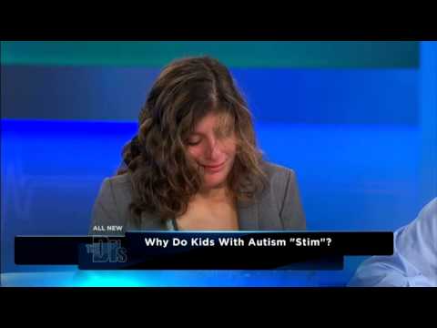 Screenshot of video: Carly Fleischmann-Non-verbal lady with Autism explaining stimming