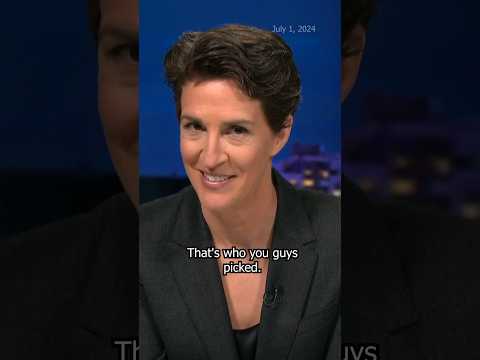 ‘That’s who you guys picked’: Maddow blasts GOP's hypocrisy of backing Trump