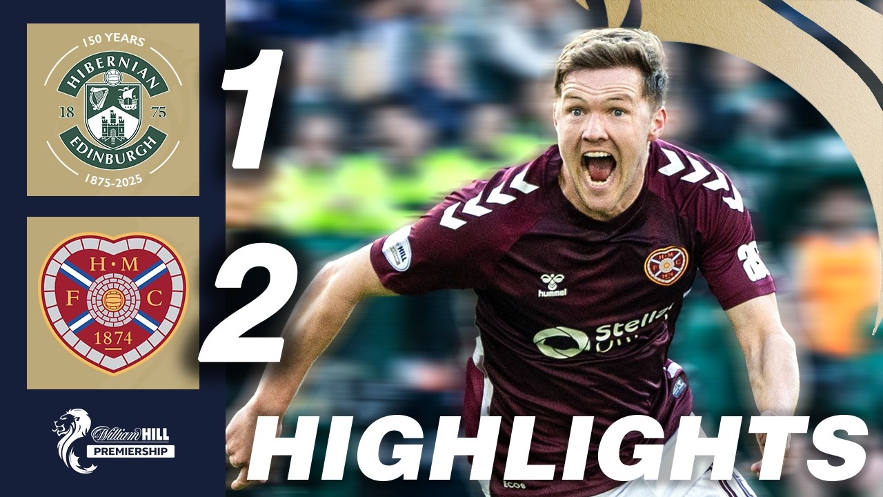 Hibernian 1-2 Heart of Midlothian | HIGHLIGHTS | William Hill Premiership