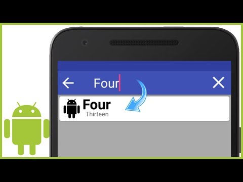How to Filter a RecyclerView with SearchView Android Studio Tutorial