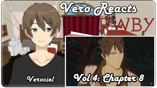 RWBY Volume 4 (Chapter 8 - A Much Needed Talk) | STORY TIME | Vero Reacts