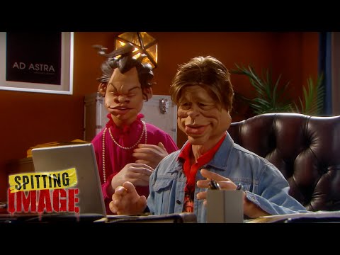 Harry Styles gets a Macho rebrand from Brad Pitt | Spitting Image