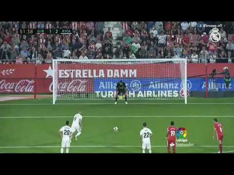 Goal karim Benzema vs Girona 52" 80"