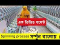 Flow Chart Of Spinning Process Spinning Process