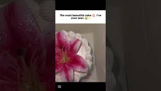 The most beautiful cake 🎂 ✨️😭 || #shorts #zo