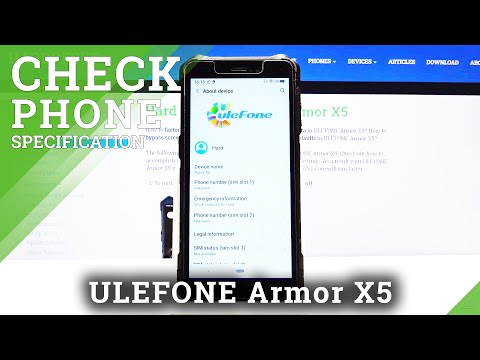 How to Check Phone Specification in ULEFONE Armor X5 – Find Phone Info