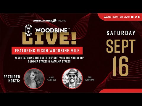 Woodbine Live! Sunday, September 16 -- Woodbine Mile Pre-Game Live Show