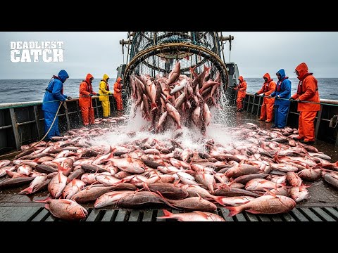 How Catching 100,000 lbs of Red Snapper Nets $1.5 Million in Just 5 Days | Fishing Documentary