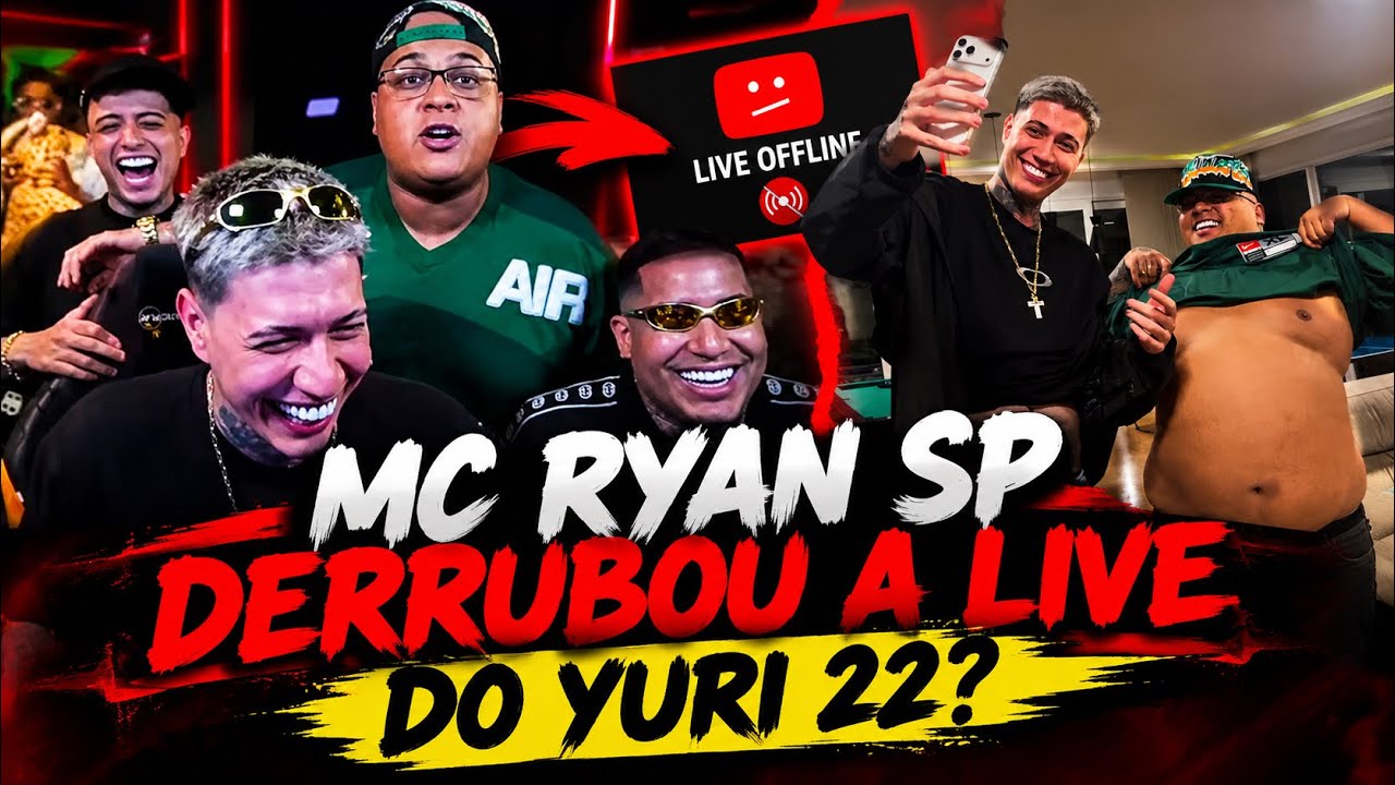 Mc Ryan SP Ficou Revoltado na Live do Yuri 22 e vomitou kkkkk