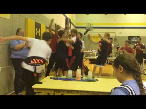 NEW SPORT STACKING RELAY WORLD RECORD: 12.006 (scratch)