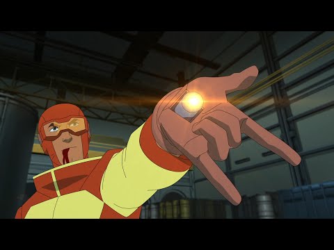 Rex Splode First Mission Back From Being Shot In The Head New Hand Cannon Scene Invincible S2 Ep 7