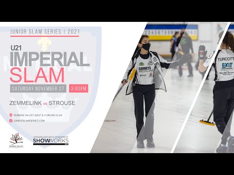 U21 Imperial Slam 2021 - Day 2 - Zemmelink vs Strouse - Junior Slam Series